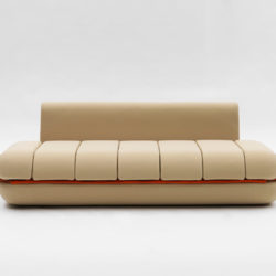 Modular sofa Dynamic Life (closed), design Matali Crasset, produced by Campeggi.