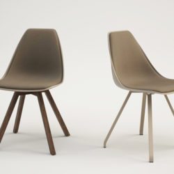 Alma Design, X Soft, chair collection, design by Mario Mazzer.