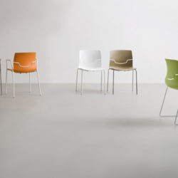 Gaber, chair system Slot, design by Favaretto&Partners.