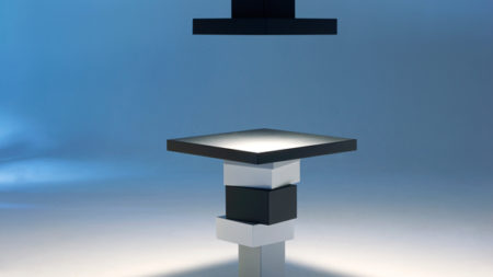 Fotomuseum Table, Fotomuseum Lamp, design by Richard Hutten.