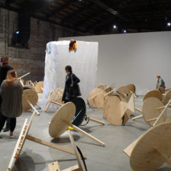 Marcello Maloberti, La Voglia Matta, installation Italia Pavilion “Vice Versa”.