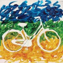 Mario-Schifano-Bicicletta