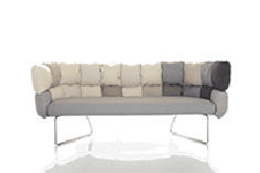 Co-design and graceful design for an Undecided Sofa.